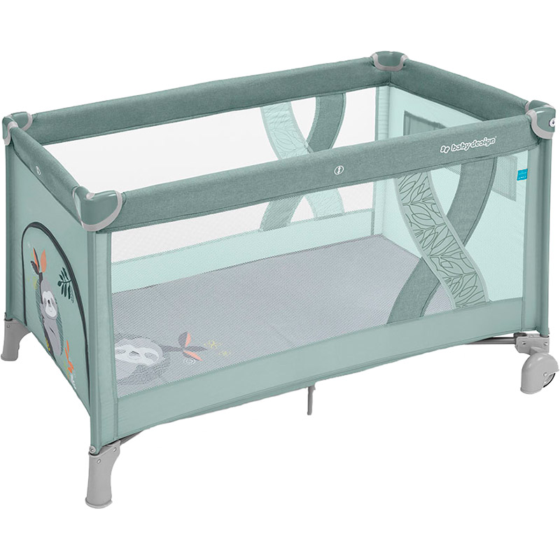 

Детская кроватка Baby Design Simple 04 Green (292583), Манеж-ліжечко SIMPLE 04 GREEN