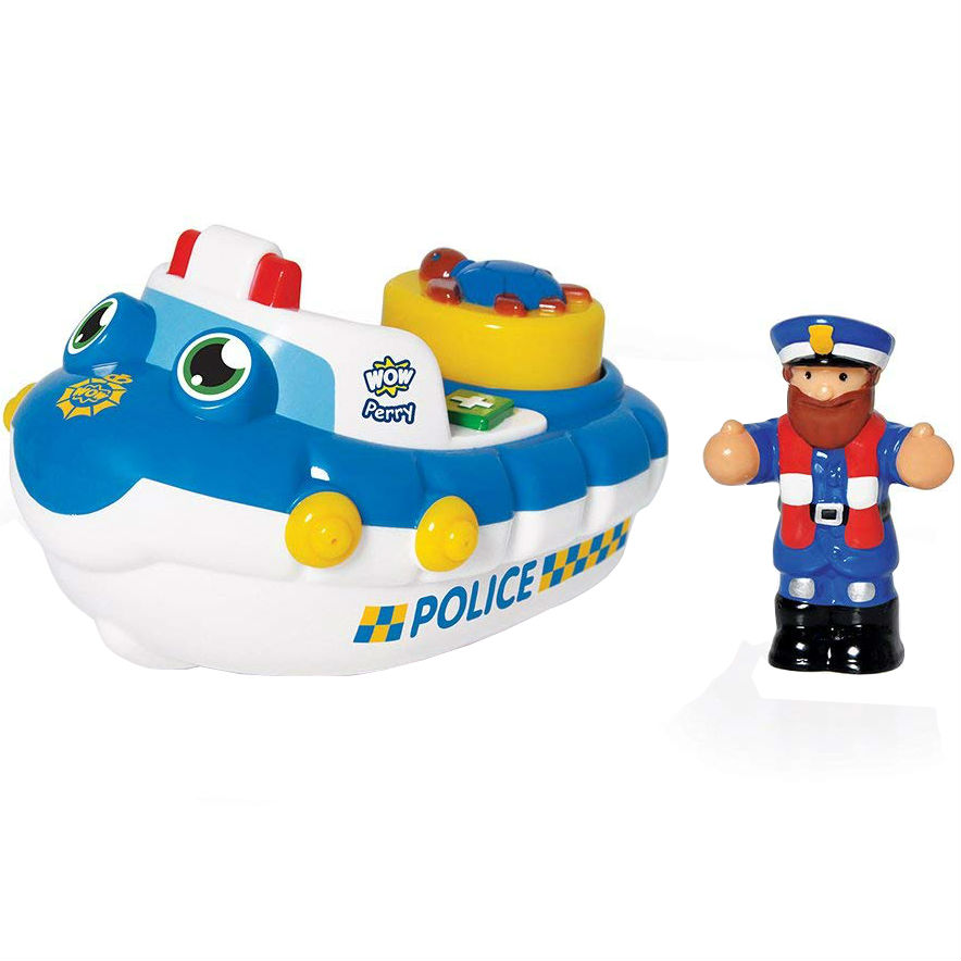 

Игрушка для ванной WOW TOYS Police Boat Perry (10347), Police Boat Perry