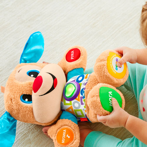 Розвиваюча іграшка FISHER-PRICE Розумне цуценя Smart Stages (FPN91) Вік від 6 місяців