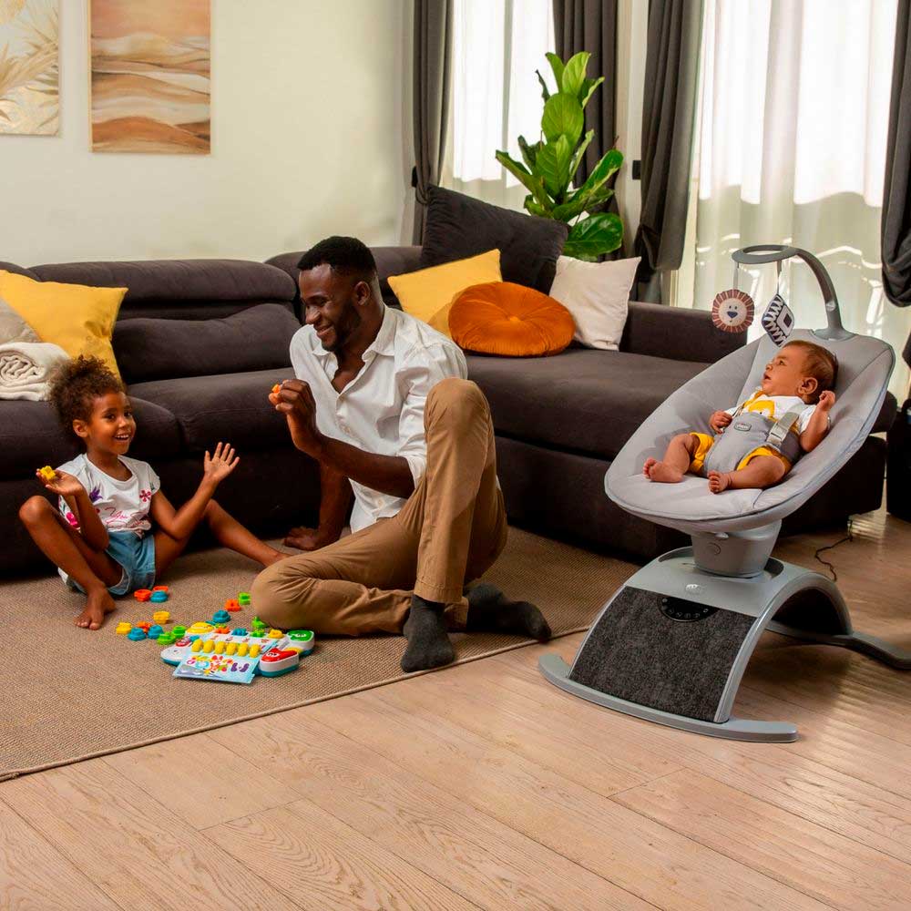 Заказать Кресло-качалка CHICCO Comfy Wave light gray (79890.16)