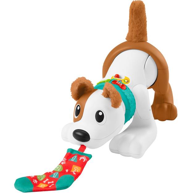 Интерактивная игрушка FISHER-PRICE Веселый щенок (HHH12)