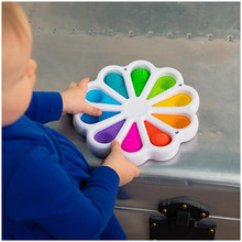 Развивающая игрушка FAT BRAIN TOYS Цветные лепестки Dimpl Digits (F275EN)