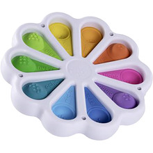 Развивающая игрушка FAT BRAIN TOYS Цветные лепестки Dimpl Digits (F275EN)