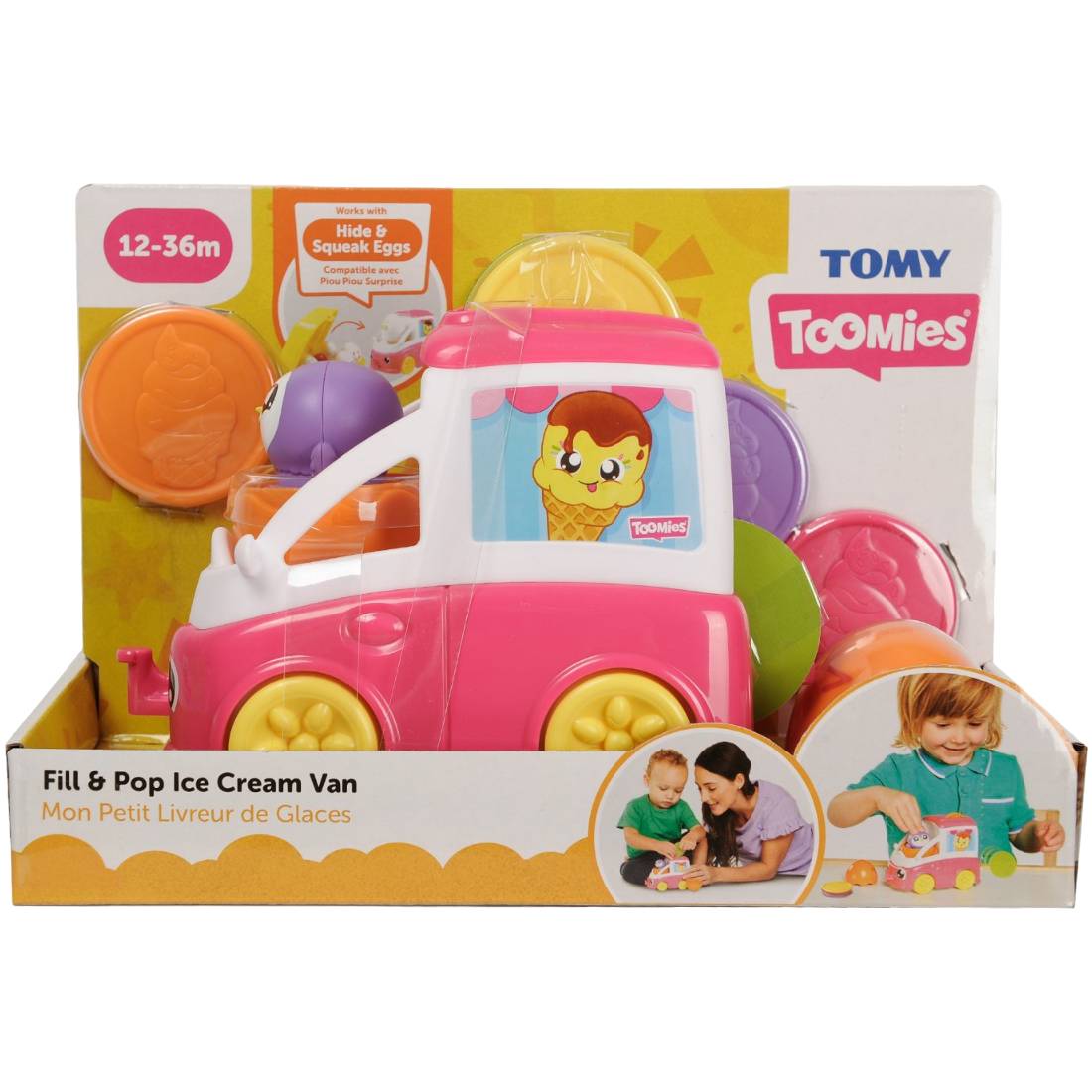 Фото Развивающая игрушка TOMY Фургончик с мороженым (T73096)