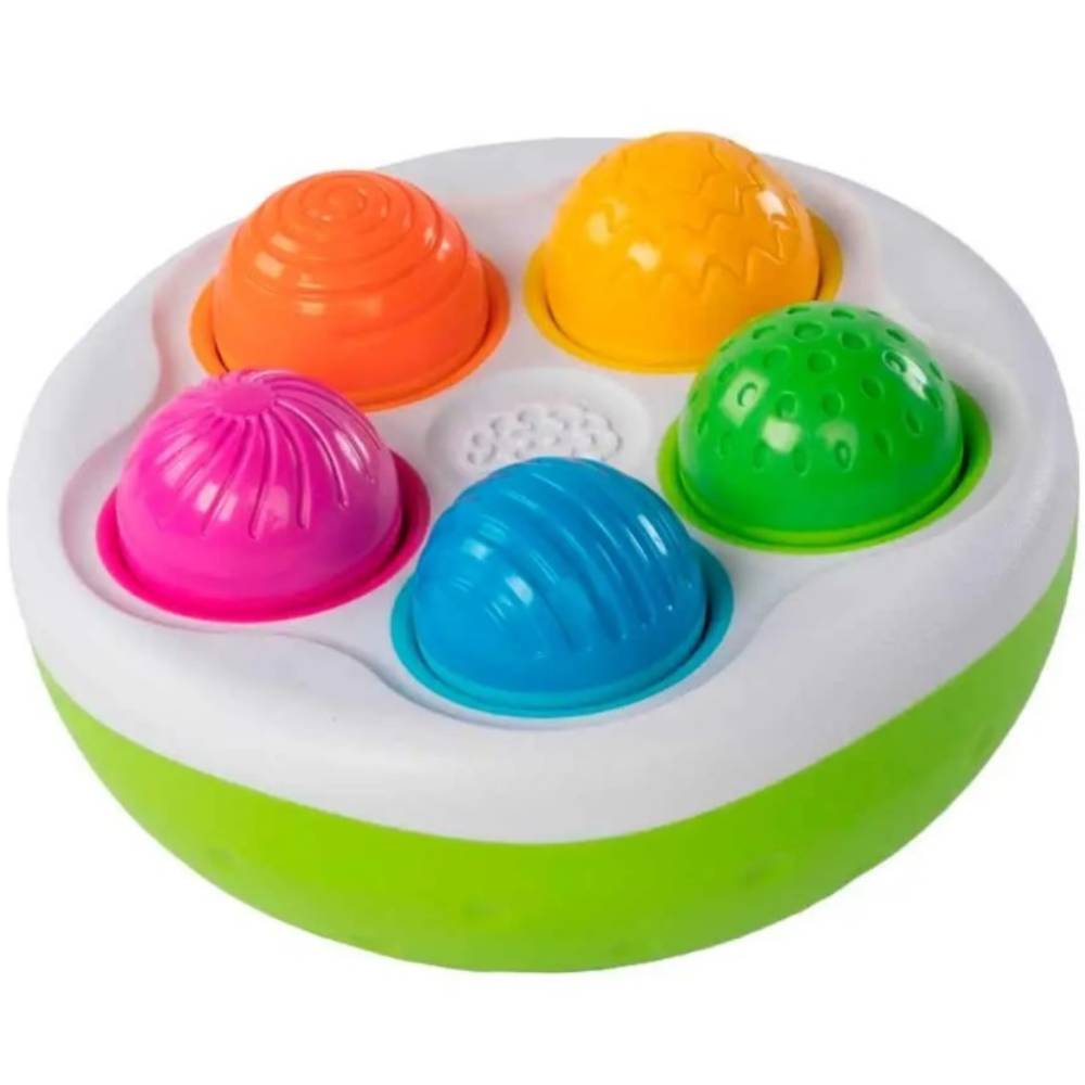 Сортер-балансир Fat Brain Toys Spinny Pins Неваляшки (F248ML) Разборные игрушки формовый пазл