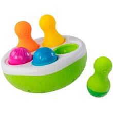 Сортер-балансир Fat Brain Toys Spinny Pins Неваляшки (F248ML)