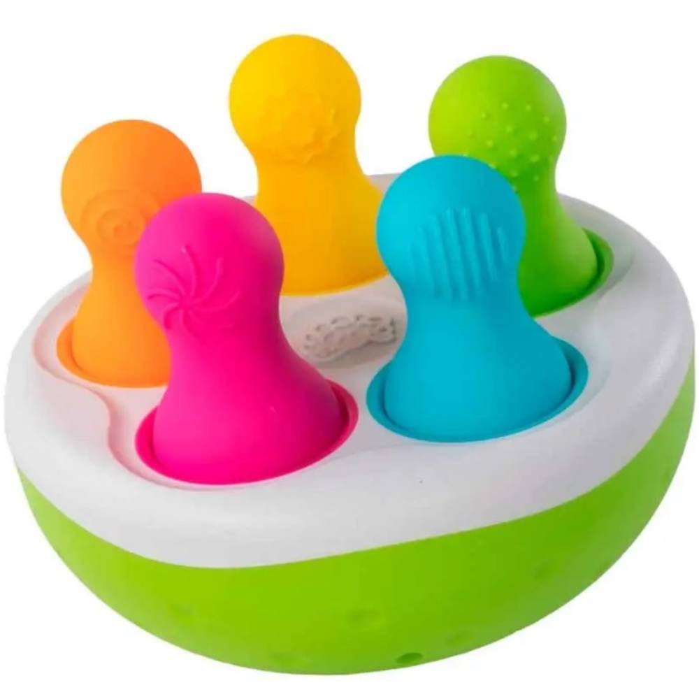 Сортер-балансир Fat Brain Toys Spinny Pins Неваляшки (F248ML)