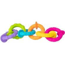 Набор прорезывателей Fat Brain Toys PipSquigz Ringlets Гибкие колечки (F250ML)