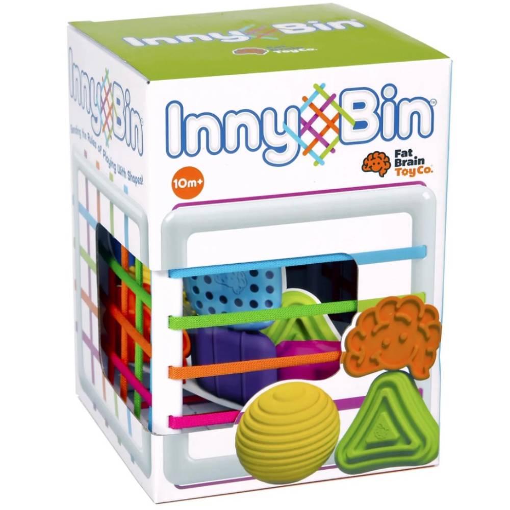 Сортер-куб Fat Brain Toys InnyBin (F251ML) Розвиваючі іграшки, центри, крісла розвиваючий центр