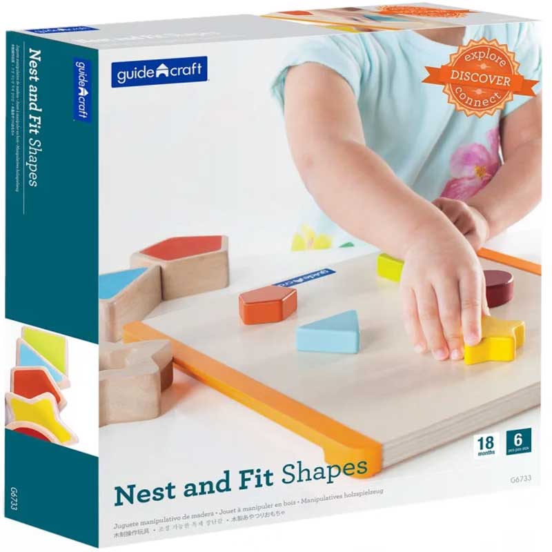 Внешний вид Сортер GUIDECRAFT Manipulatives Фигуры (G6733)