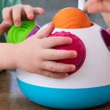 Брязкальце-куля FAT BRAIN TOYS Сенсорна лабораторія Klickity (F149ML)