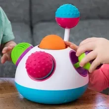 Брязкальце-куля FAT BRAIN TOYS Сенсорна лабораторія Klickity (F149ML)