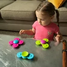 Набор прорезывателей FAT BRAIN TOYS с присосками Whirly Squigz 3 шт. (F210ML)