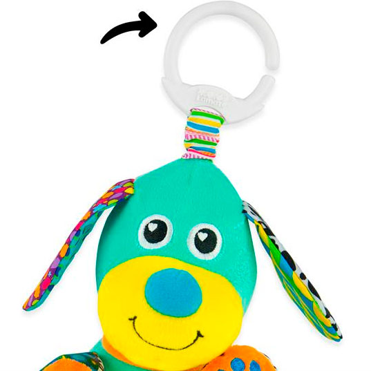 Подвеска Lamaze Собачка со звуком (L27023) Игрушка на кроватку, кресло подвеска