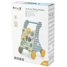 Ходунки-каталка POLARB Viga Toys з бізібордом (44028)