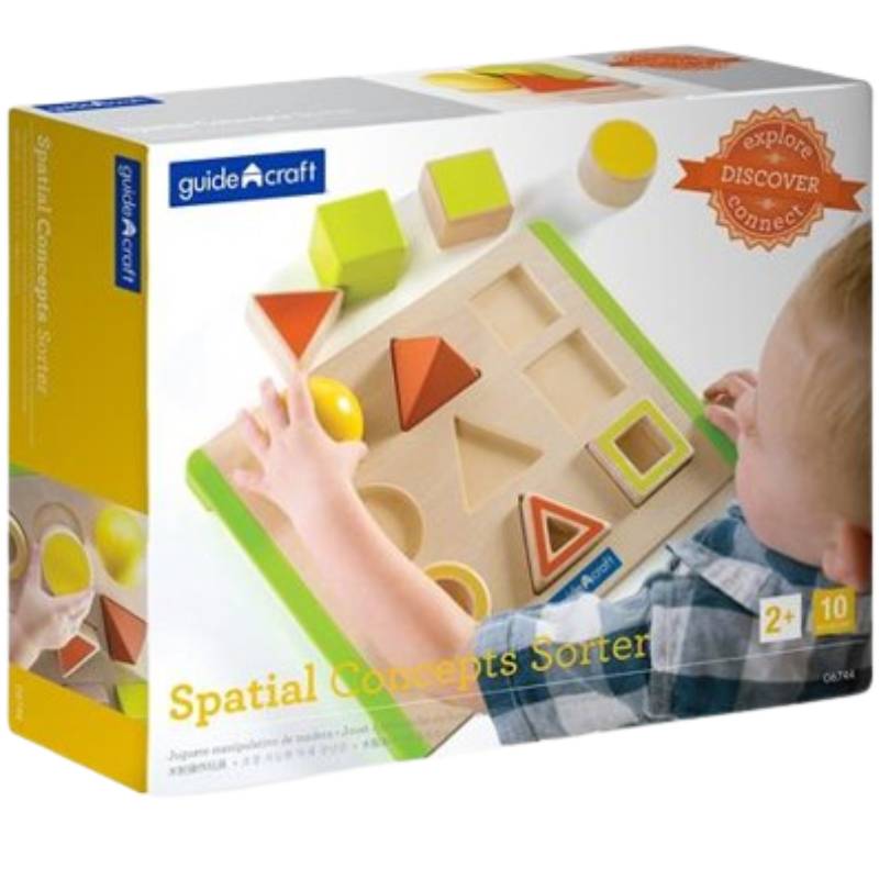 Сортер GUIDECRAFT Manipulatives Простір (G6744) Матеріал дерево