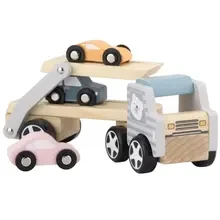 Деревянная машинка VIGA TOYS PolarB Автовоз (44014)