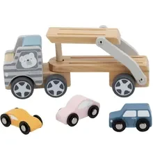 Дерев'яна машинка VIGA TOYS PolarB Автовоз (44014)