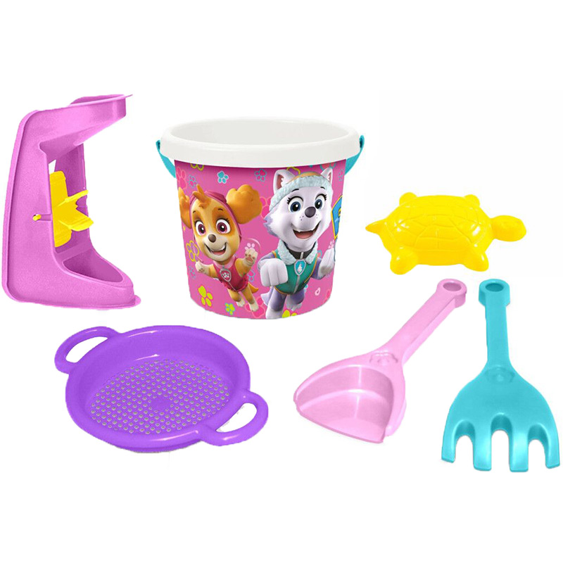 Набір піску WADER 6 ел. Щенячий патруль Paw Patrol Pink (81537)