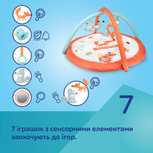 Килимок для розвитку Canpol Babies Fox (75/200)