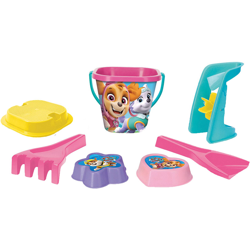 Набор для песка WADER 7 эл. Щенячий патруль Paw Patrol Pink (81542)