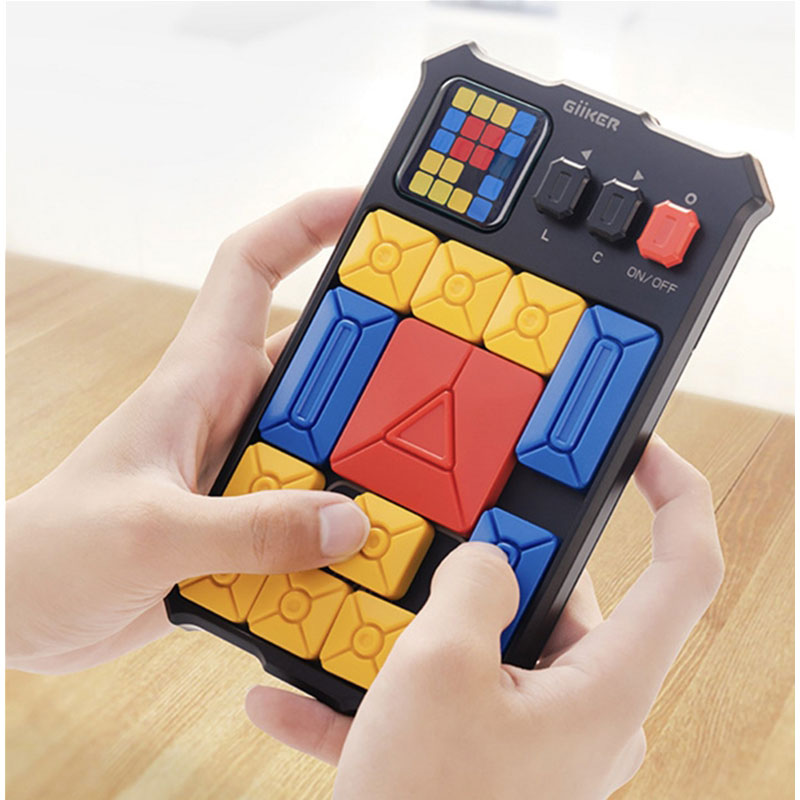 Головоломка Xiaomi GiiKER Huarong Road Sliding Puzzle (Ф32842) Элементы питания  2 батарейки типу АА