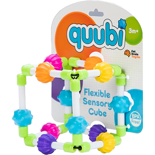 Прорізувач Fat Brain Toys Quubi (F296ML) Вік від 6 місяців