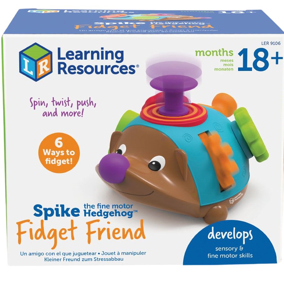 Развивающая игрушка Learning Resources Spike The Fine Motor Hedgehog Ежик-непоседа (LER9106) Материал пластик