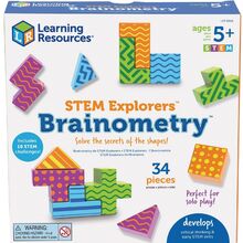 Игровой набор Learning Resources STEM Explorers Brainometry Цветная геометрия (LER9306)