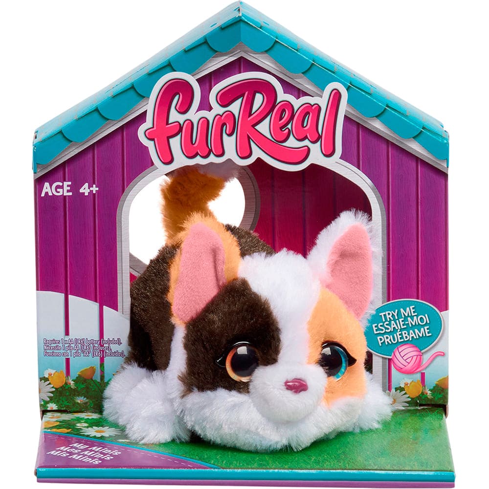 Фото Интерактивная игрушка Furreal Friends My Mini's Маленький котенок (28062)