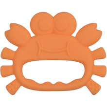 Прорезыватель BABOO Crab, 4+ силиконовый (6-108)