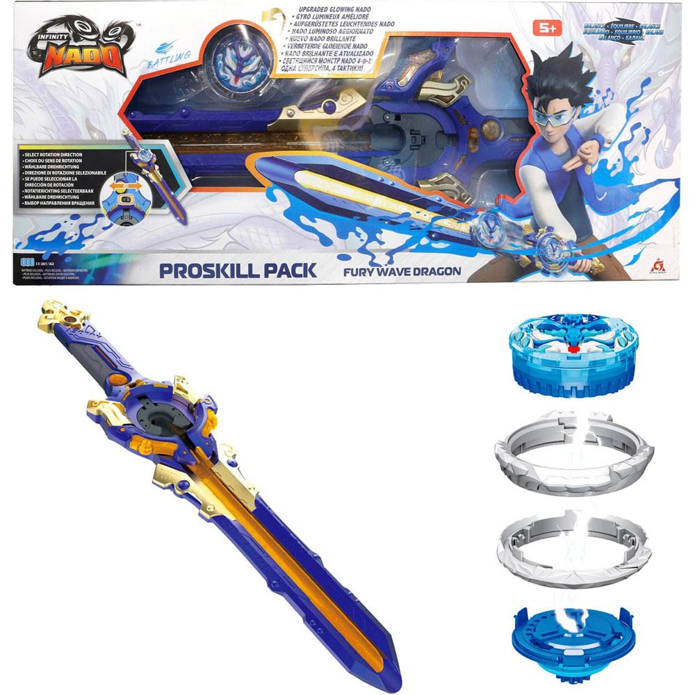 Набір з мечем Infinity Nado VI серії Proskill-Fury Wave Dragon Шалений Дракон (EU654211)