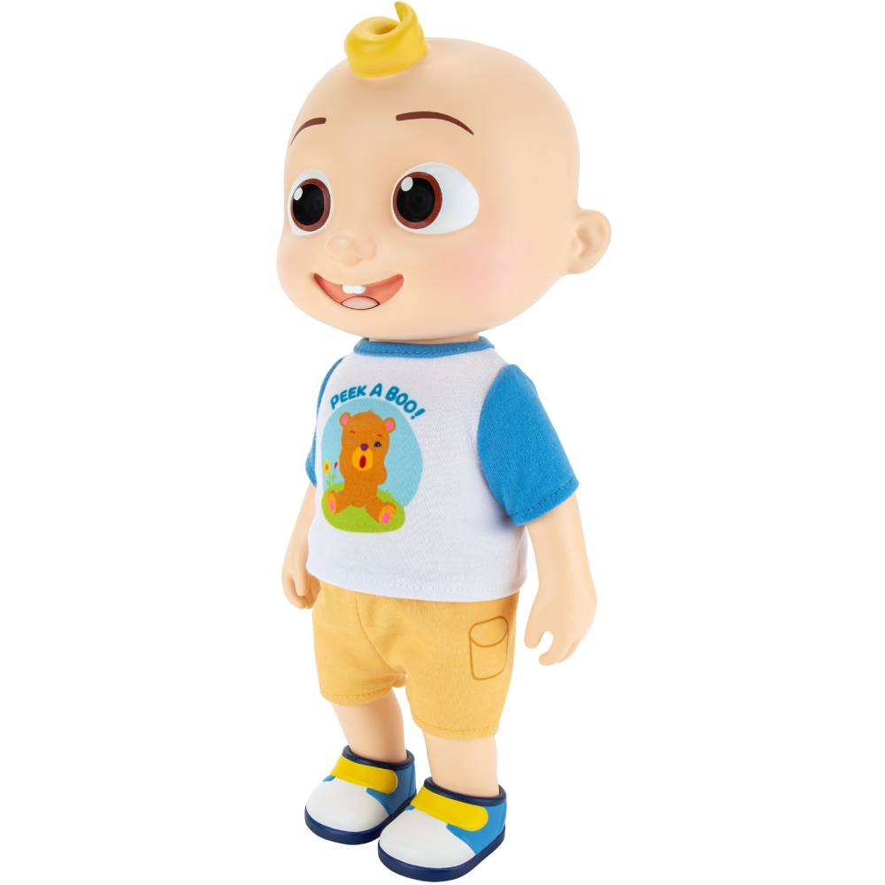 Інтерактивна іграшка CoComelon Deluxe Interactive JJ Doll Джей Джей (CMW0058) Особливості звукові ефекти