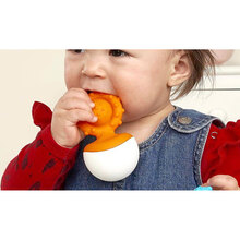 Прорезыватель-неваляшка FAT BRAIN TOYS Dimpl Wobl Orange (F2172ML)