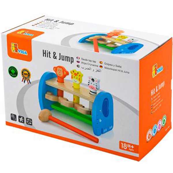 Стукачка VIGA TOYS Сафарі (50683) Вік від 1.5 років