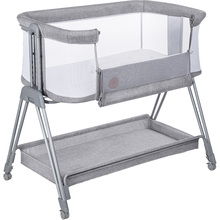 Кроватка приставная LIONELO Luna Grey Concrete 2 в 1 (LO-LUNA GREY CONCRETE)