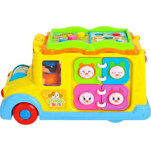 Музыкальная развивающая игрушка HOLA TOYS Школьный автобус (796)