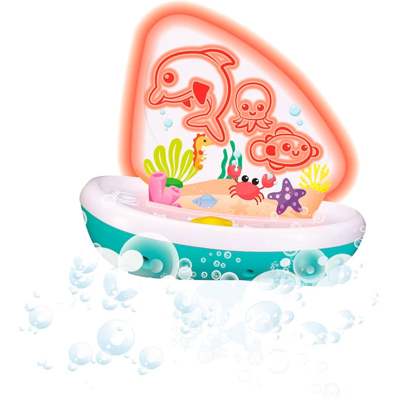 Іграшка для ванної кімнати BB JUNIOR Splash 'N Play Вітрильник Light Up Sailboat (16-89022) Вік від 1 року