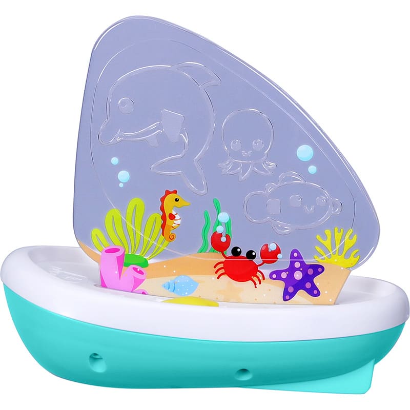 Іграшка для ванної кімнати BB JUNIOR Splash 'N Play Вітрильник Light Up Sailboat (16-89022)