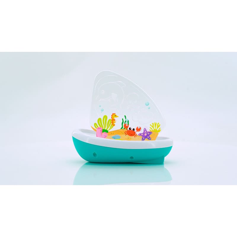 Іграшка для ванної кімнати BB JUNIOR Splash 'N Play Вітрильник Light Up Sailboat (16-89022) Особливості світлові ефекти