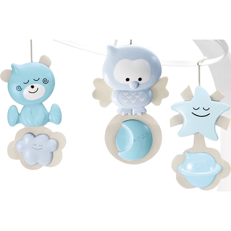 Мобиль INFANTINO 3 в 1 Blue (004896I) Особенности световые эффекты