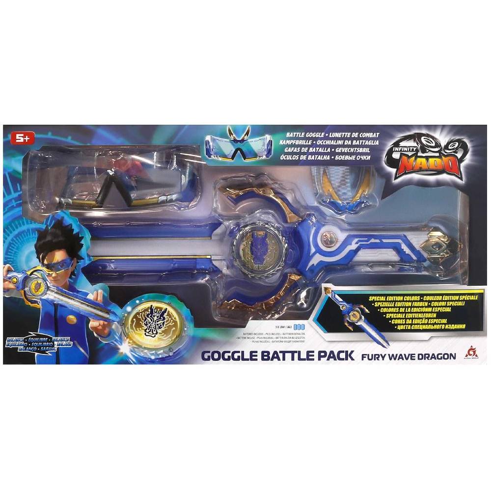 Покупка Ігровий набір INFINITY NADO Auldey Infinity Nado VI Goggle Battle Pack (EU654161)