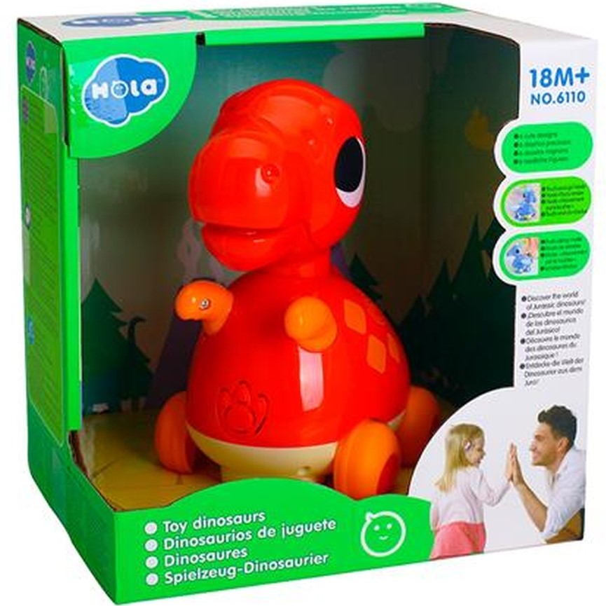 Игрушка интерактивная HOLA TOYS Тиранозавр (6110A) Возраст от 1.5 лет