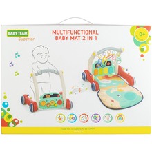 Коврик BABY TEAM TOYS 2 в 1 (8590)