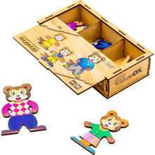 ​Развивающая игрушка PUZZLEOK Ведмедики (Puz-12141)