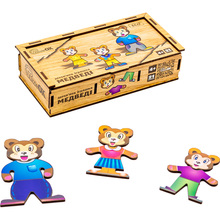 ​Развивающая игрушка PUZZLEOK Ведмедики (Puz-12141)