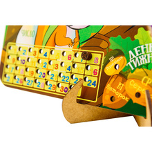 ​Развивающая игрушка PUZZLEOK Познавательный календарик (Арт-14470)