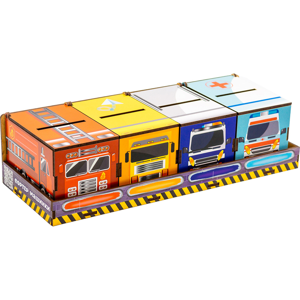 Сортер PUZZLEOK Машинки (Puz-87873) Сортер PUZZLEOK Машинки (Puz-87873)