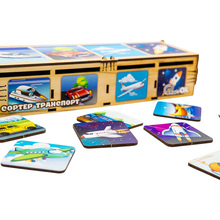 Сортер PUZZLEOK Транспорт (Puz-34043)