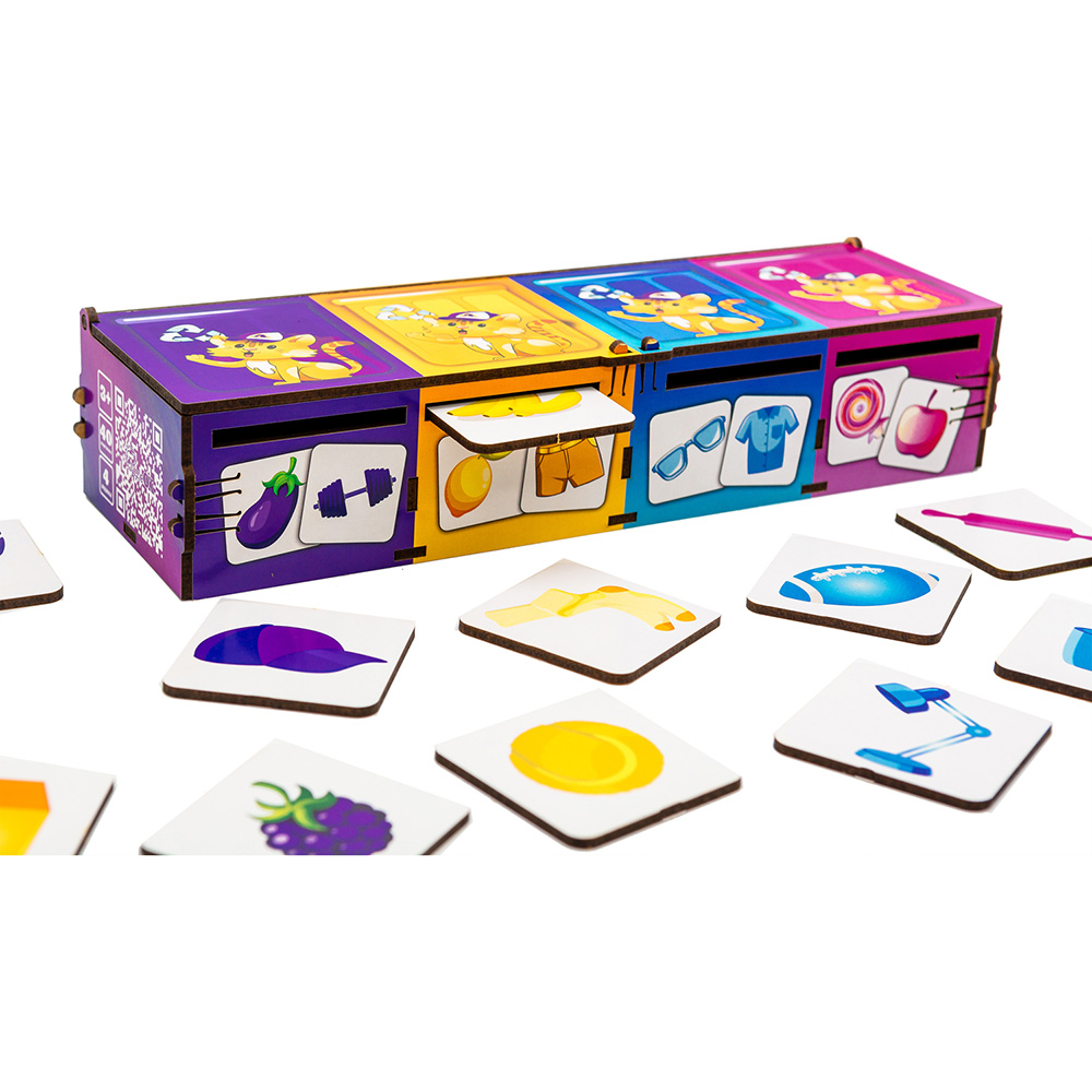 Сортер PUZZLEOK По цветам (Puz-37788) Разборные игрушки сортер